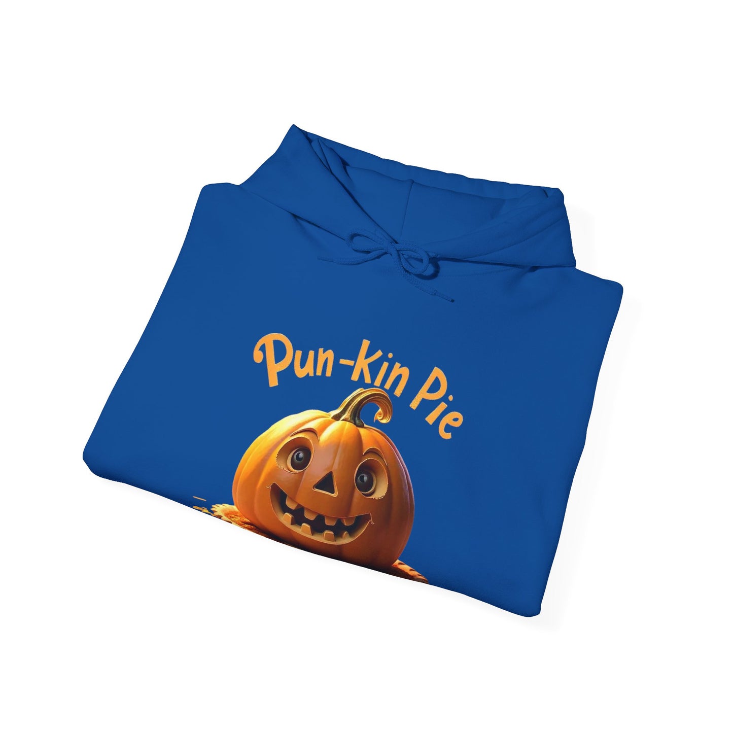 Cozy Pun-Kin Pie Hoodie - Soft Heavy Blend Sweatshirt for Fall