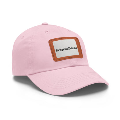 Rare Flicks Plus! PhysicalMedia Dad Hat with Leather Patch