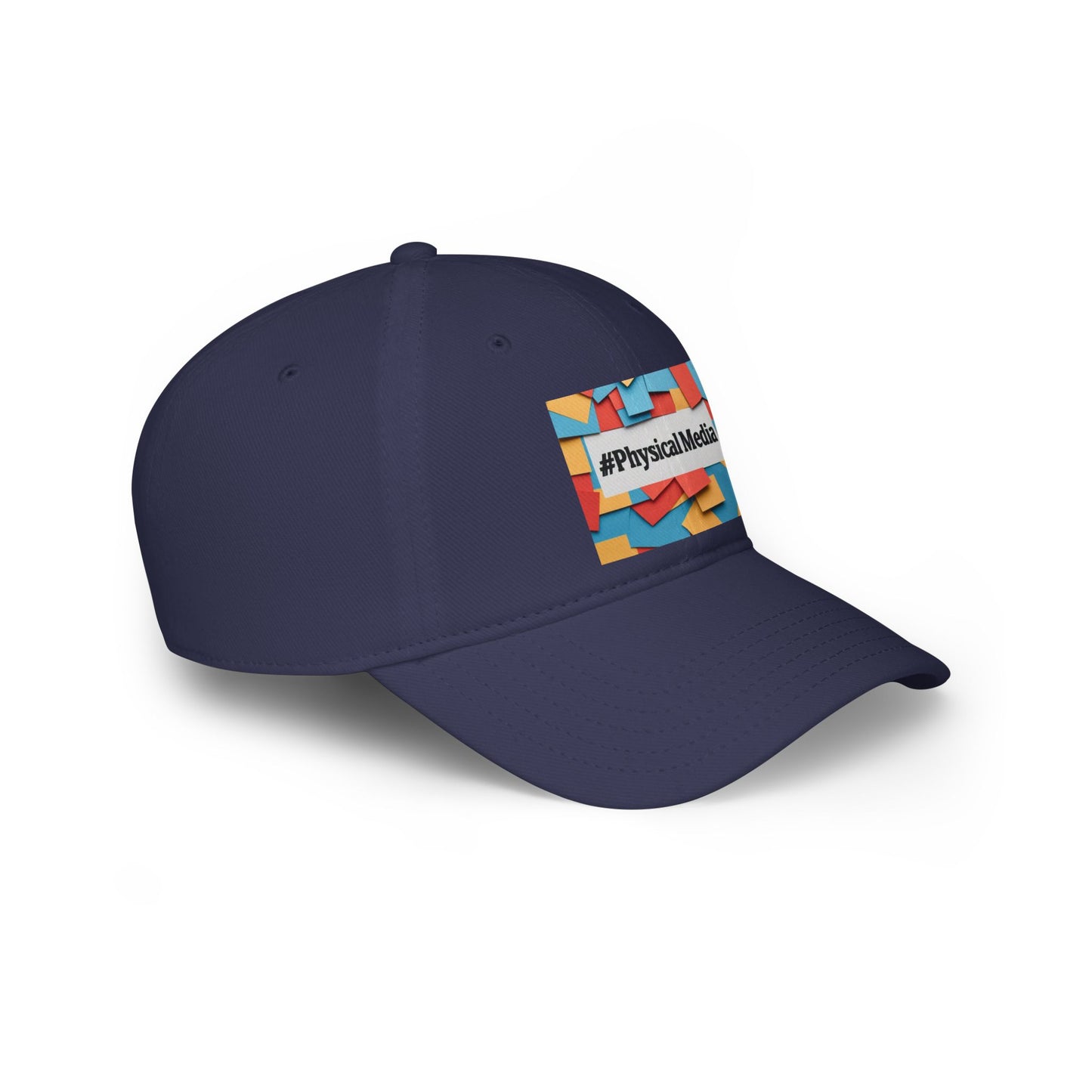 Hashtag PhysicalMedia - Low Profile Baseball Cap