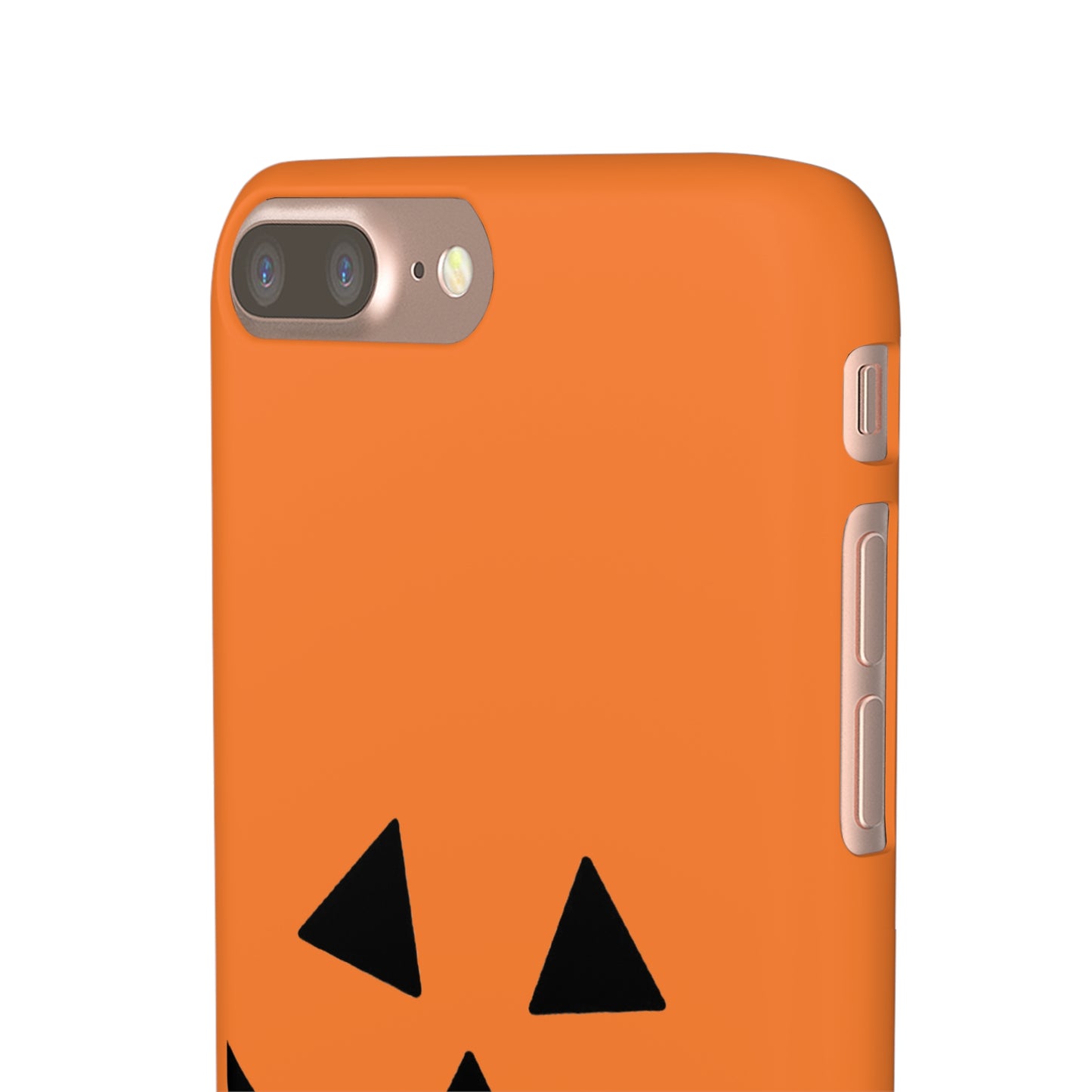 Estuche para teléfono con forma de calabaza tradicional y fundas a presión