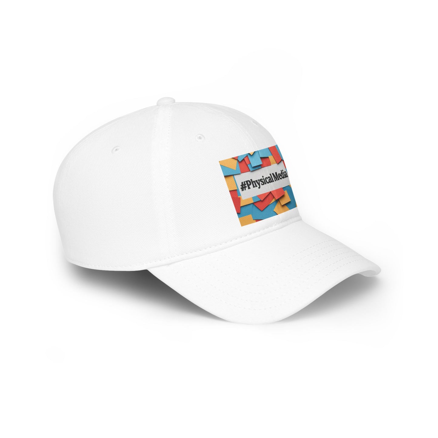 Hashtag PhysicalMedia - Low Profile Baseball Cap