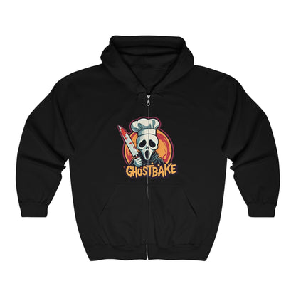 Ghostbake Unisex Heavy Blend™ Full Zip Hooded Sweatshirt