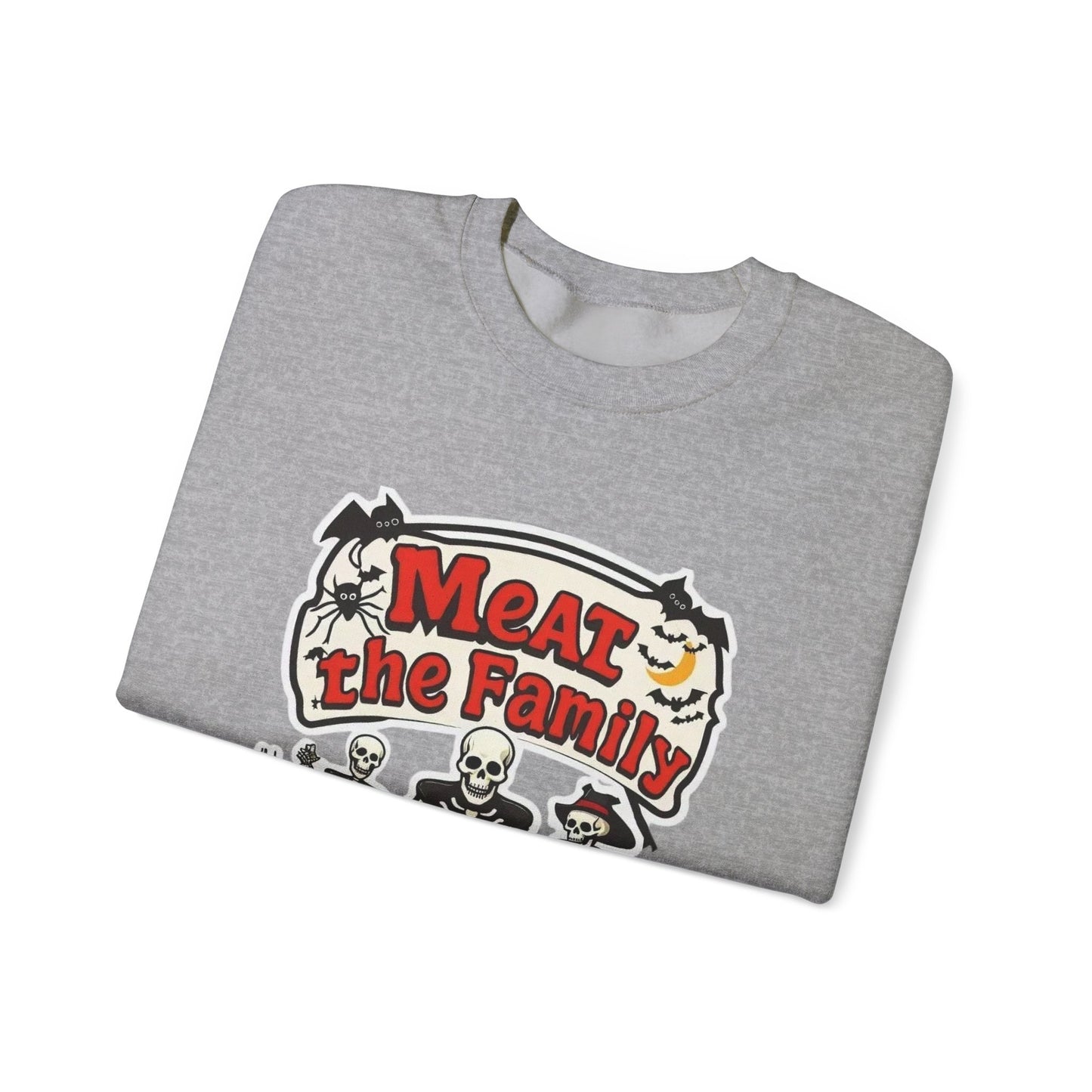 Meat the Family Unisex Heavy Blend™ Crewneck Sweatshirt