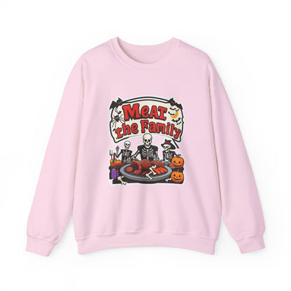 Meat the Family Unisex Heavy Blend™ Crewneck Sweatshirt