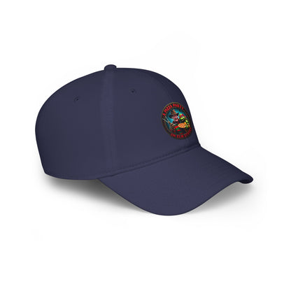 A Pizza Party on Elm Street Low Profile Baseball Cap