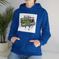 Sudadera unisex con capucha y mezcla pesada Rare Flicks Plus! Alt Logo White Background