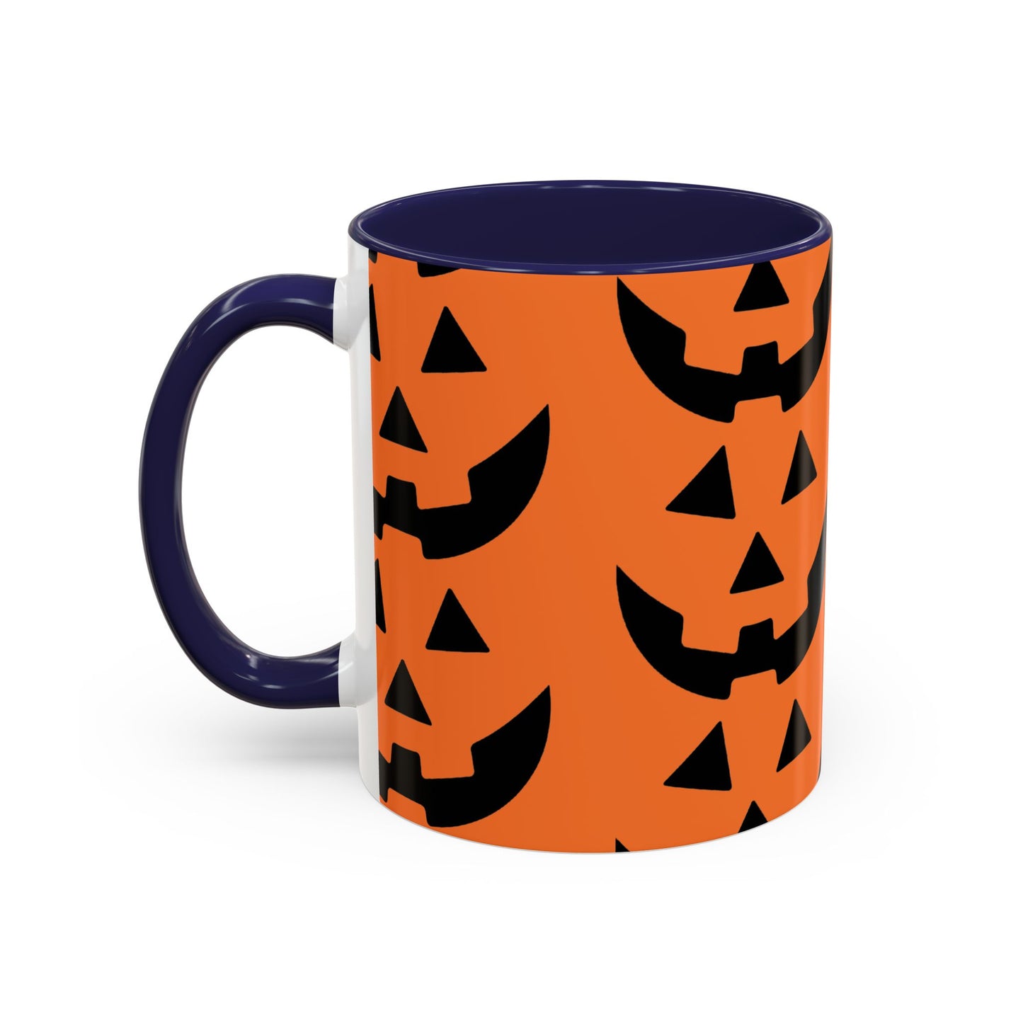 Traditional Jack-o'-Lantern Accent Coffee Mug (11, 15oz)