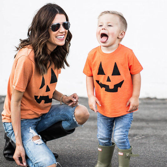 Halloween T-shirt Orange