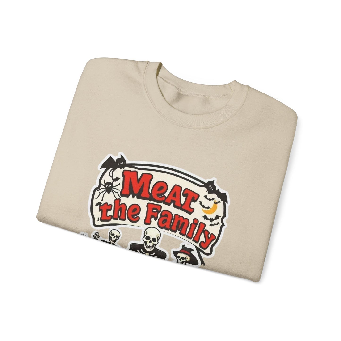 Meat the Family Unisex Heavy Blend™ Crewneck Sweatshirt