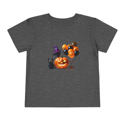 Halloween Scene Toddler Short Sleeve Tee