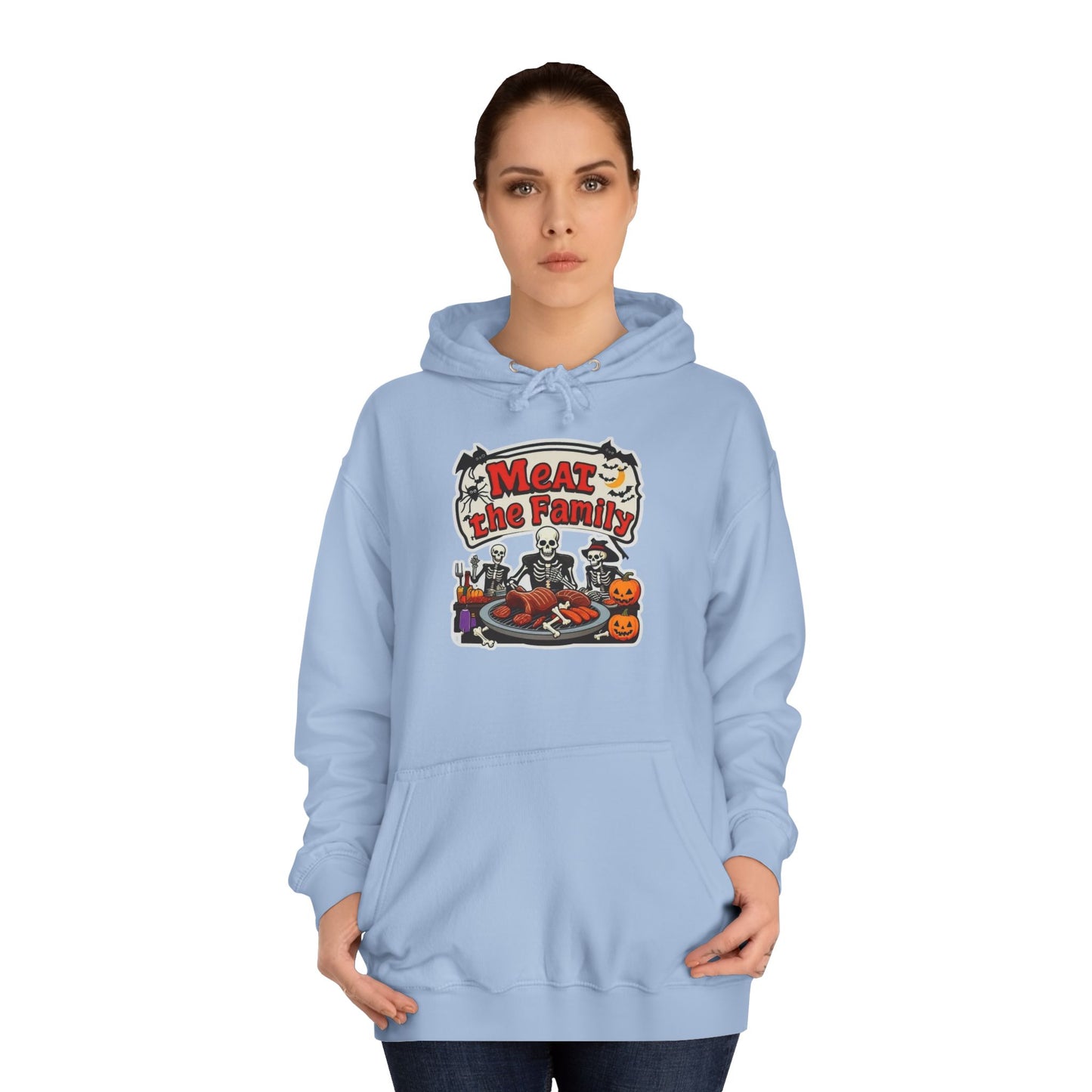 Meat the Family Unisex College Hoodie