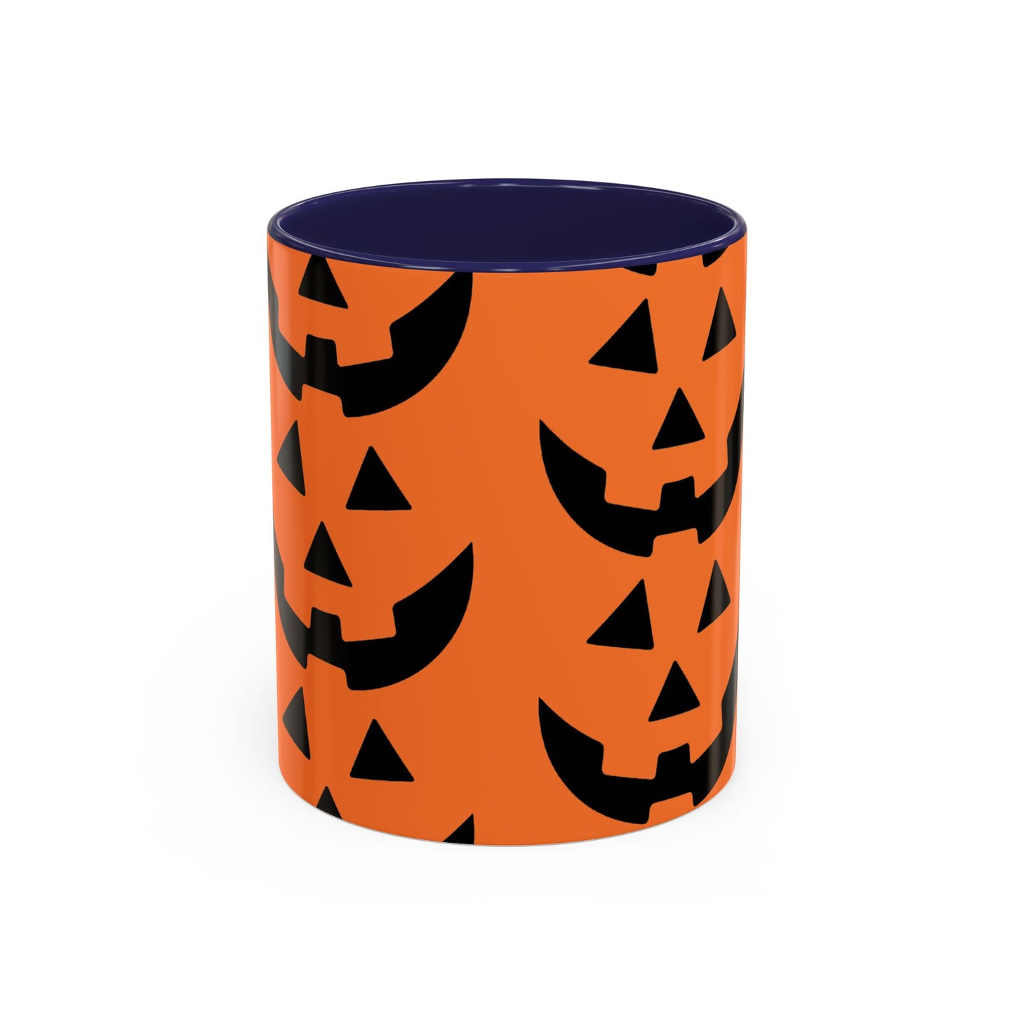 Traditional Jack-o'-Lantern Accent Coffee Mug (11, 15oz)