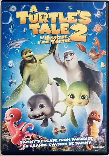 A Turtle's Tale 2 - Sammy's Escape From Paradise (DVD 2012) eOne EN/FR *DS1 image 0
