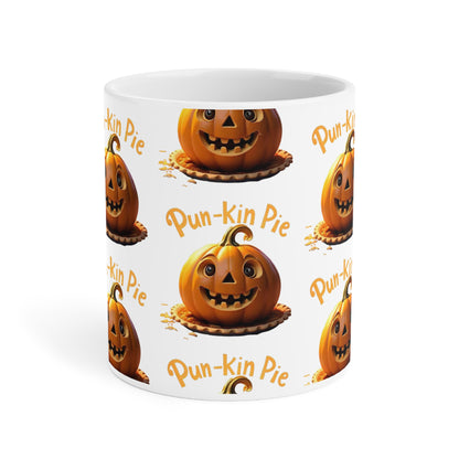 Pun-Kin Pie Design Pattern Ceramic Mugs (11oz\15oz\20oz)