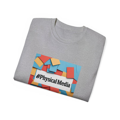 #PhysicalMedia Unisex Ultra Cotton Tee - RFP! Alt Logo