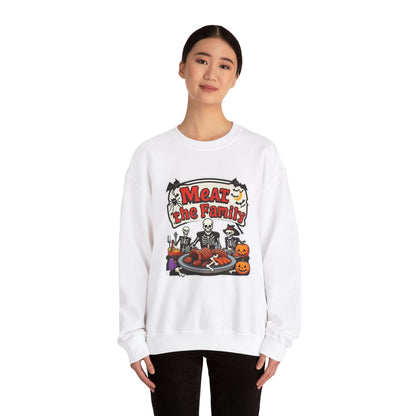 Meat the Family Unisex Heavy Blend™ Crewneck Sweatshirt