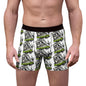 Rare Flicks Plus! Logo Pattern Men's Boxer Briefs (AOP)