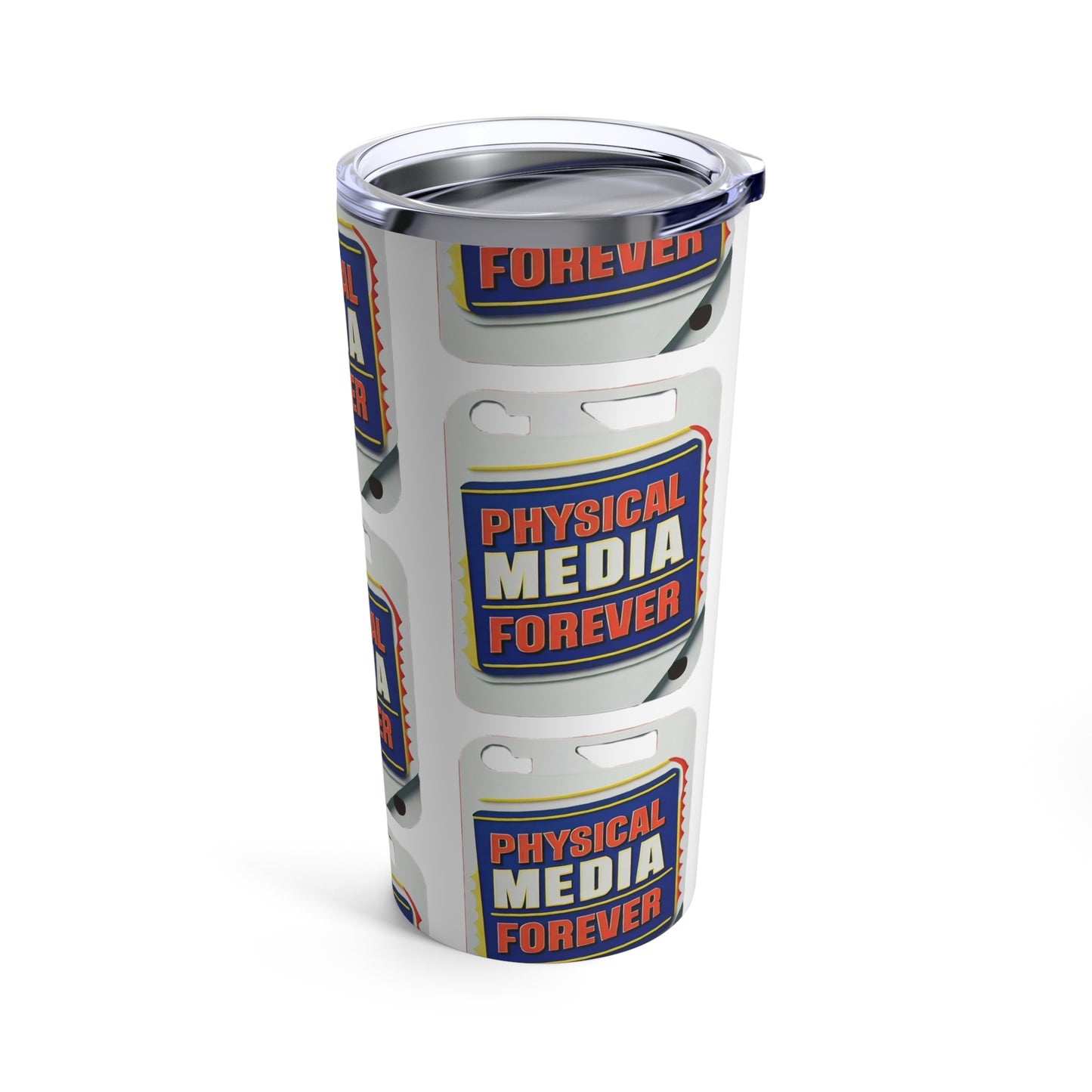 Physical Media Forever! Tumbler 20oz