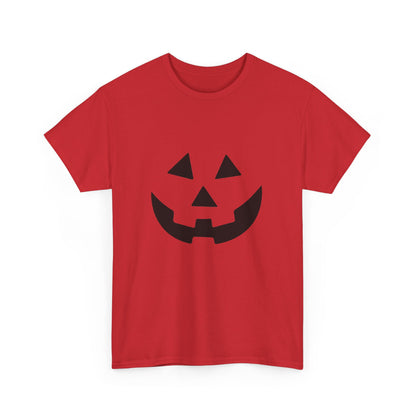 Camiseta unisex de algodón grueso con la tradicional calabaza de Halloween