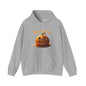 Cozy Pun-Kin Pie Hoodie - Soft Heavy Blend Sweatshirt for Fall