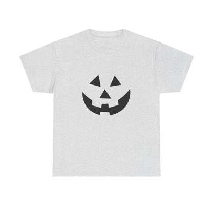 Camiseta unisex de algodón grueso con la tradicional calabaza de Halloween