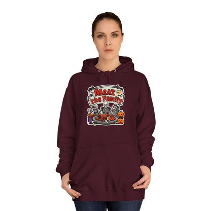 Meat the Family Unisex College Hoodie