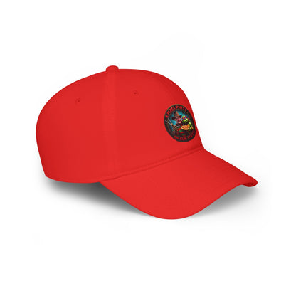 A Pizza Party on Elm Street Low Profile Baseball Cap