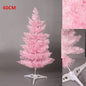 Árbol de Navidad con degradado puntiagudo de color rosa