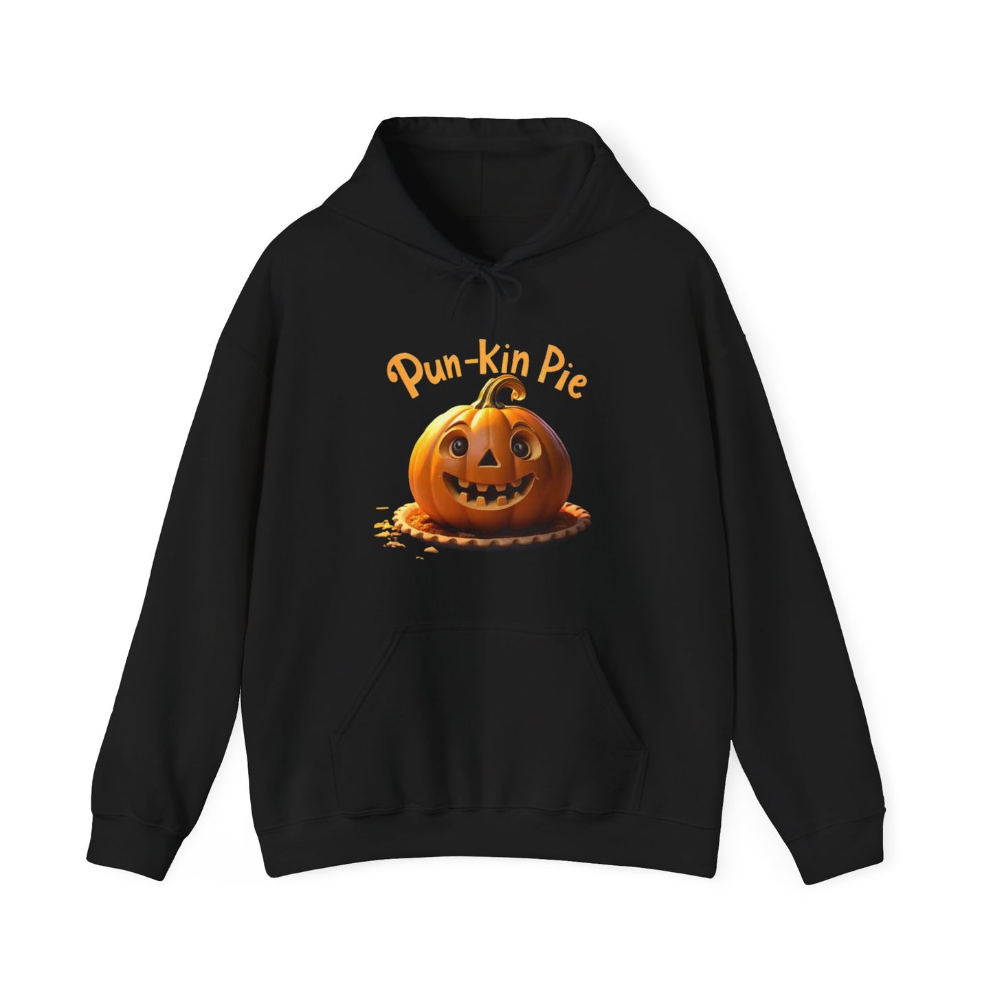 Sudadera con capucha Cozy Pun-Kin Pie: sudadera de mezcla suave y pesada para otoño