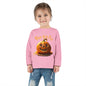 Pun-Kin Pie Design Toddler Long Sleeve Tee