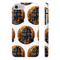 Haunted Halloween House Pattern Slim Phone Cases