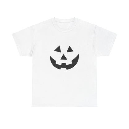 Camiseta unisex de algodón grueso con la tradicional calabaza de Halloween