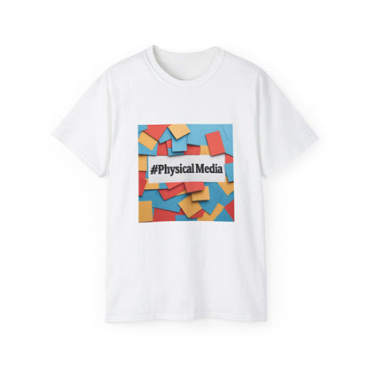 #PhysicalMedia Unisex Ultra Cotton Tee - RFP! Alt Logo