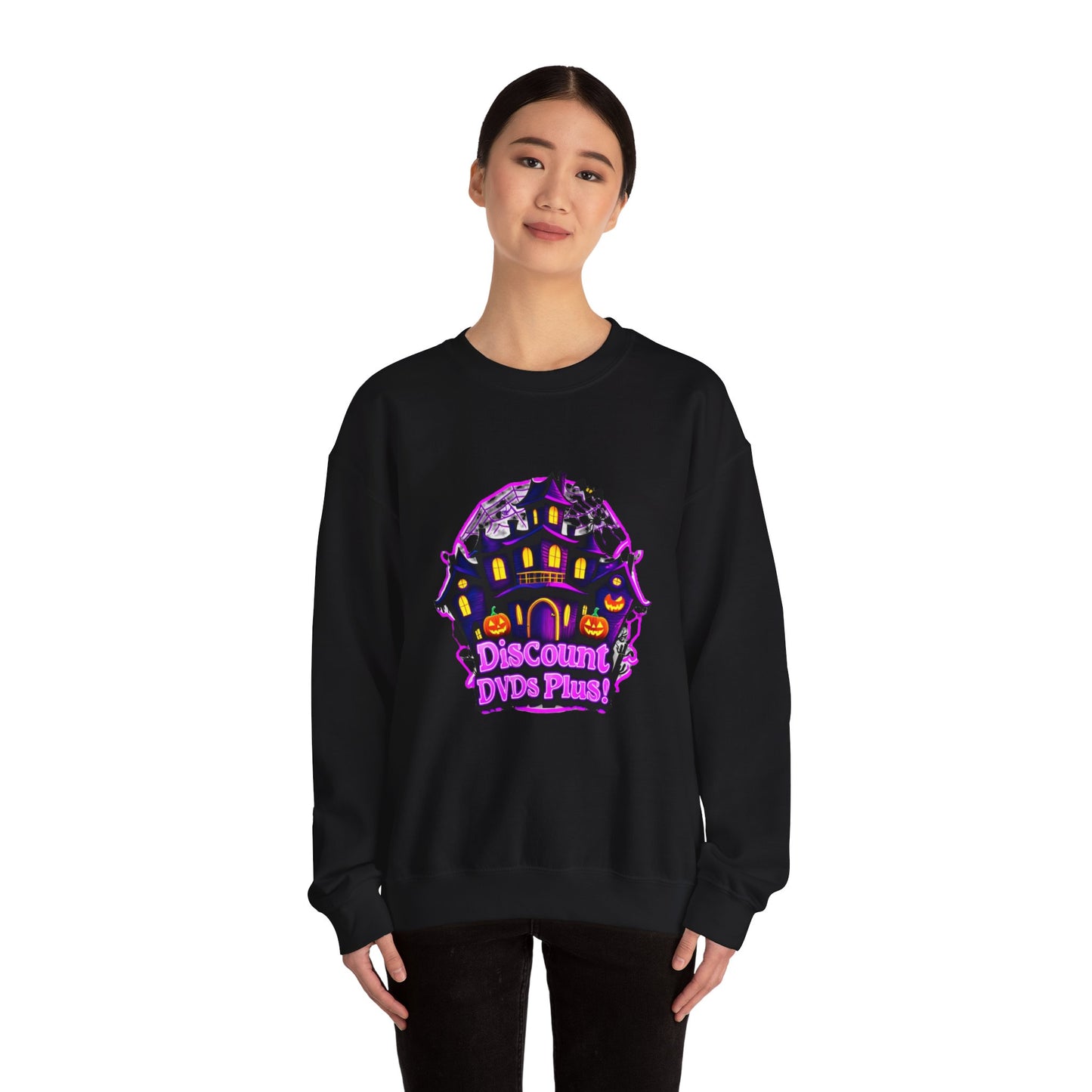 DDP! Logo Front & Back - Unisex Heavy Blend™ Crewneck Sweatshirt