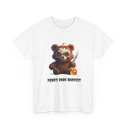 Pooh's Dark Harvest Design Unisex Heavy Cotton Tee