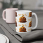 Pun-Kin Pie Design Pattern Ceramic Mugs (11oz\15oz\20oz)