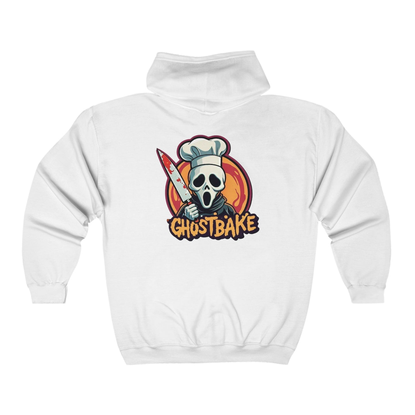 Sudadera unisex con capucha y cremallera completa Heavy Blend™ de Ghostbake