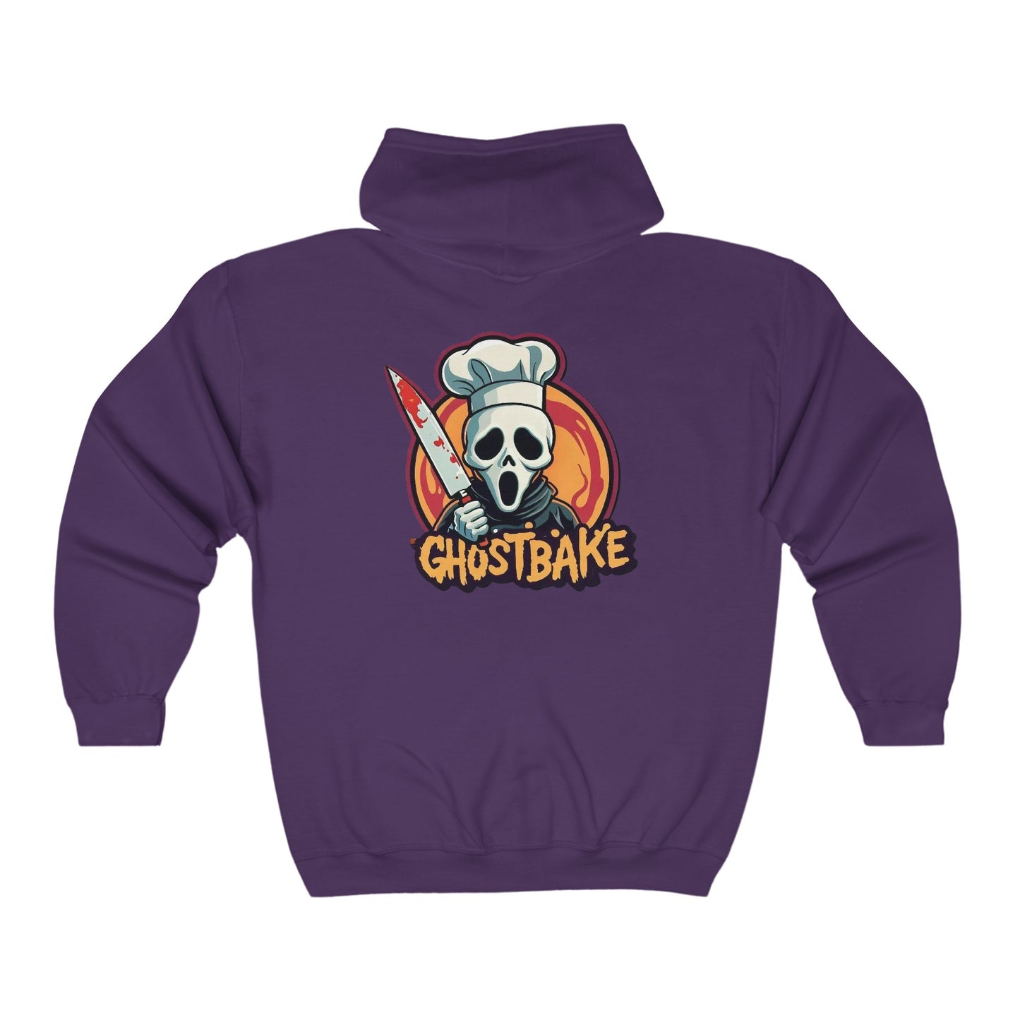 Ghostbake Unisex Heavy Blend™ Full Zip Hooded Sweatshirt