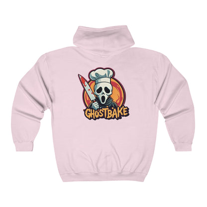 Sudadera unisex con capucha y cremallera completa Heavy Blend™ de Ghostbake