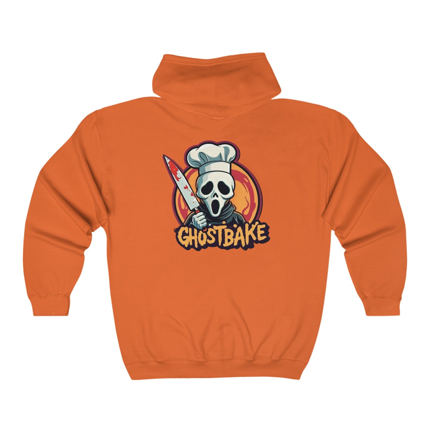 Sudadera unisex con capucha y cremallera completa Heavy Blend™ de Ghostbake