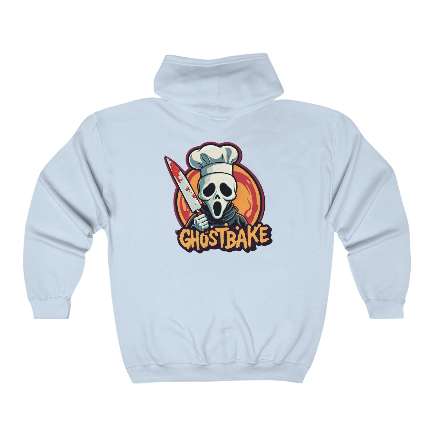 Sudadera unisex con capucha y cremallera completa Heavy Blend™ de Ghostbake