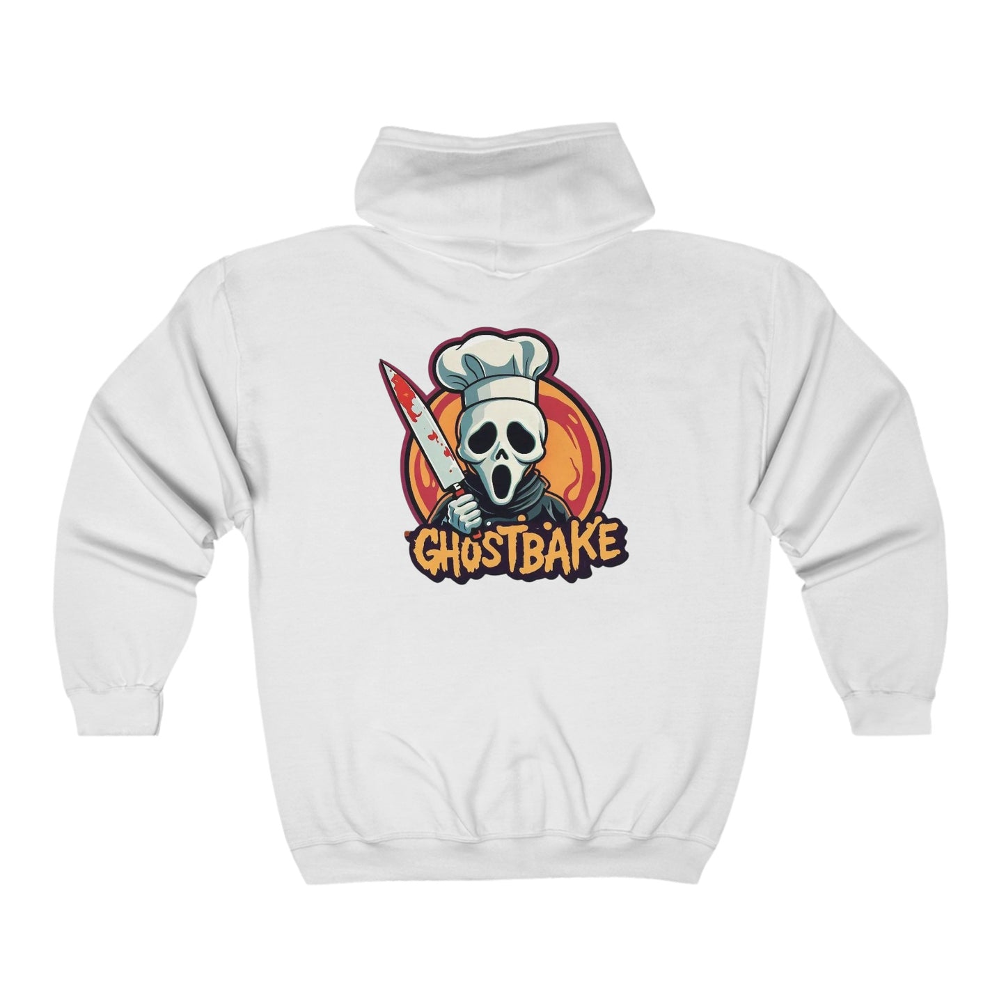 Sudadera unisex con capucha y cremallera completa Heavy Blend™ de Ghostbake