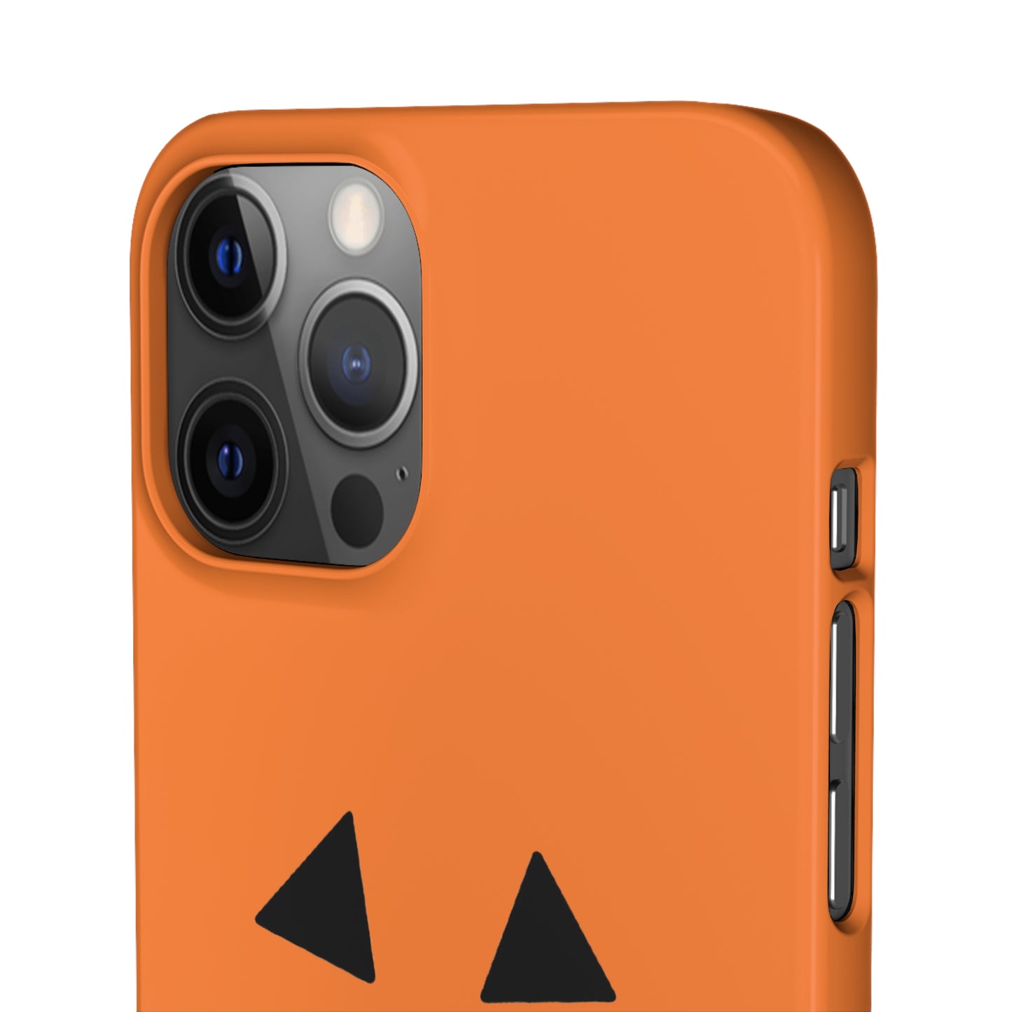 Estuche para teléfono con forma de calabaza tradicional y fundas a presión