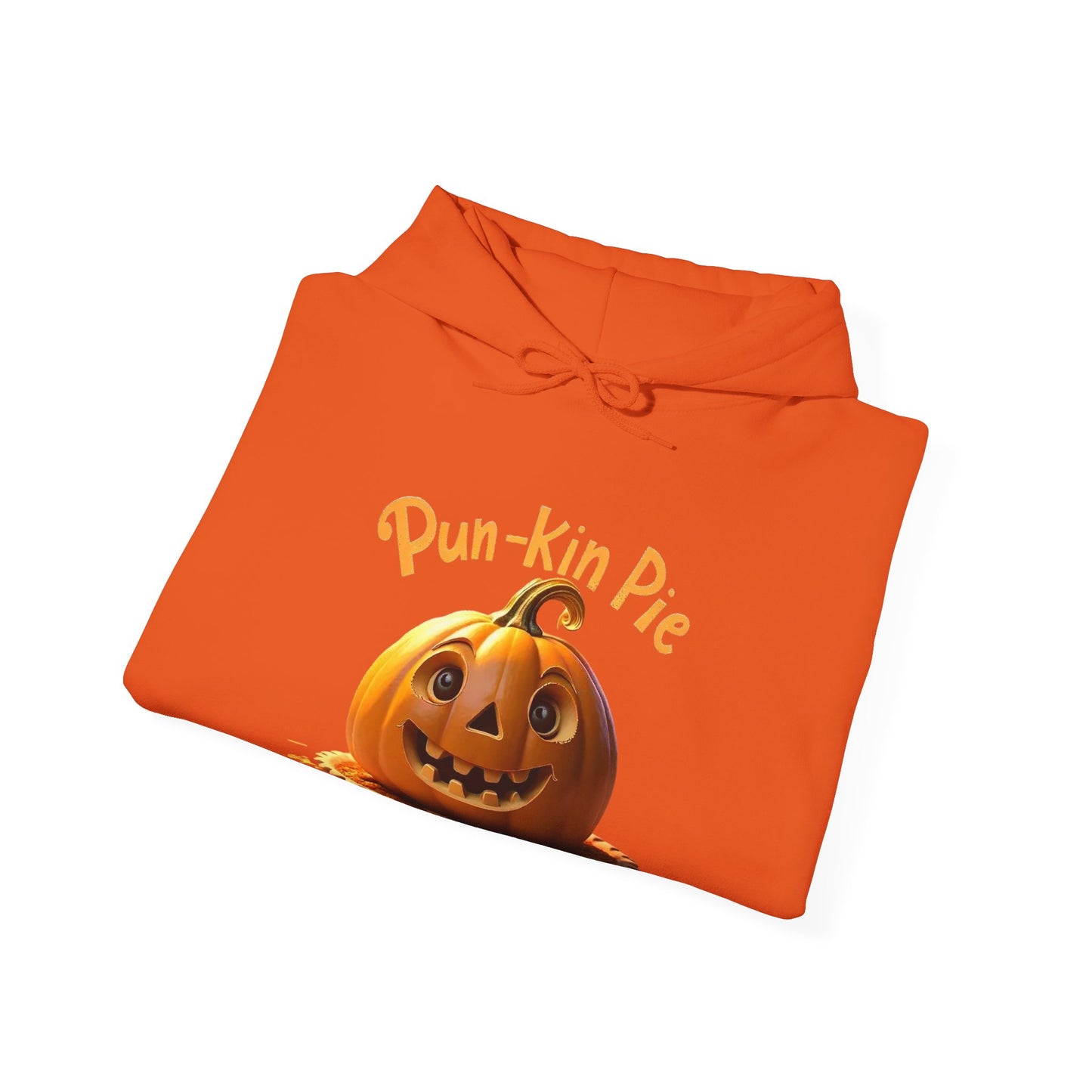 Cozy Pun-Kin Pie Hoodie - Soft Heavy Blend Sweatshirt for Fall