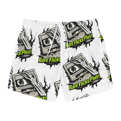 Rare Flicks Plus! Logo Swim Trunks (AOP)