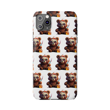 Pooh's Dark Harvest Slim Phone Cases