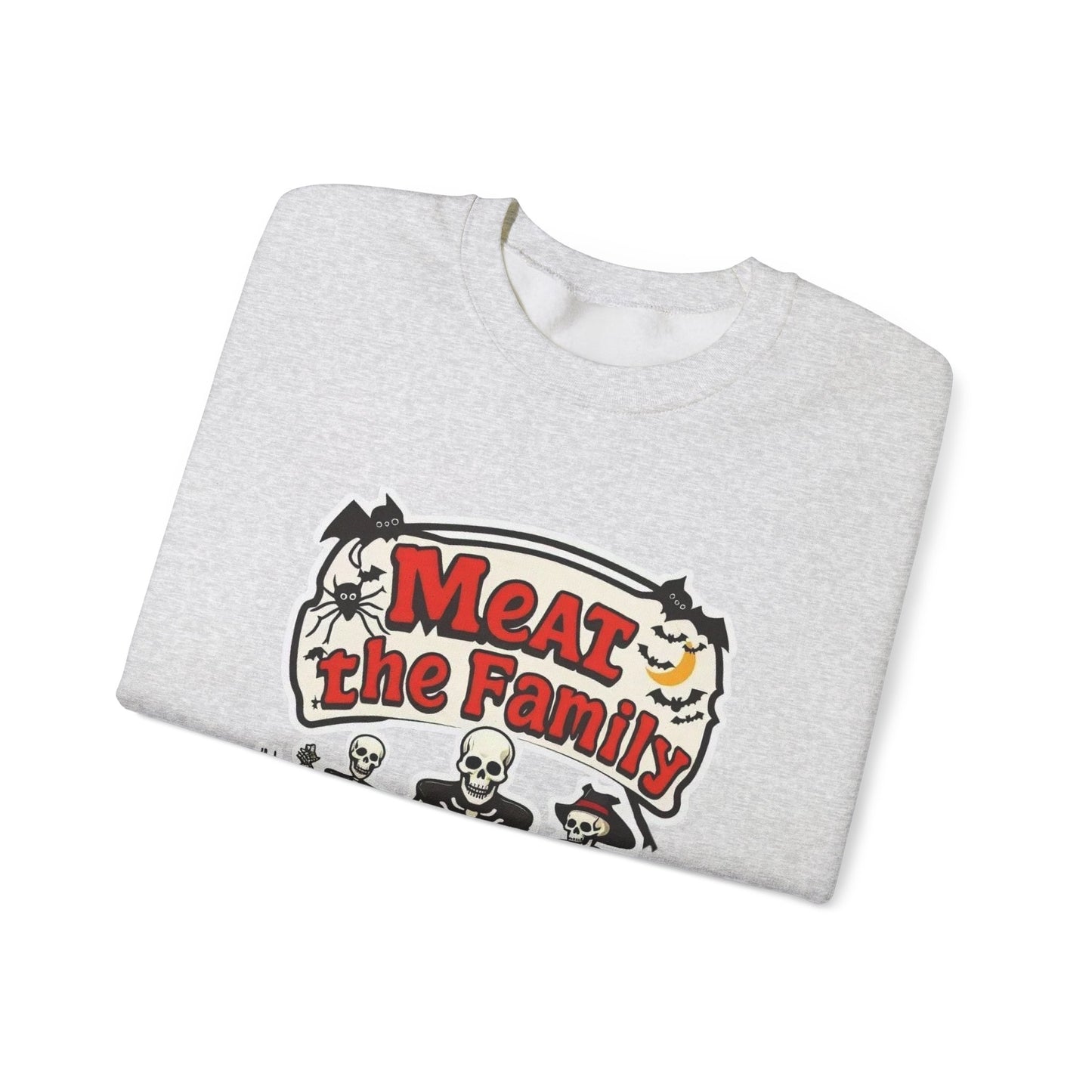 Meat the Family Unisex Heavy Blend™ Crewneck Sweatshirt