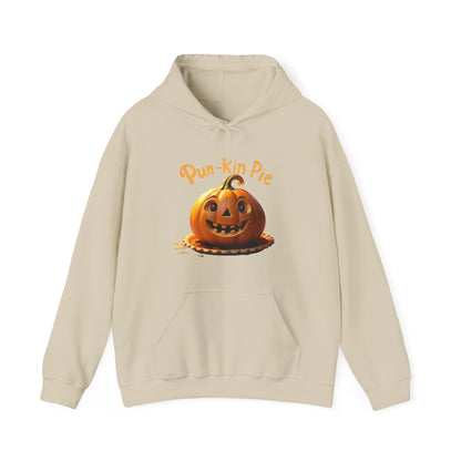 Cozy Pun-Kin Pie Hoodie - Soft Heavy Blend Sweatshirt for Fall