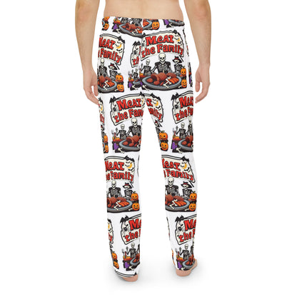 Meat the Family Men's Pajama Pants (AOP)