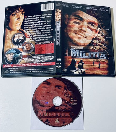 Militia (DVD, 2000) Lionsgate Dean Cain, Jennifer Beals OOP *HF1 image 0